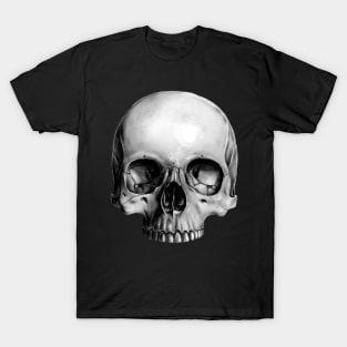 Anatomical Half Skull T-Shirt